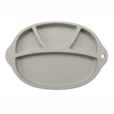 4baby Silicone Suction 4 Section Plate طبق طعام سيليكون