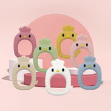4baby Silicone Teether Chick عضاضة سيليكون