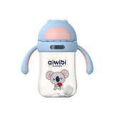 Aiwibi Water Bottle w/ Straw 300ml 6m+مرضعة