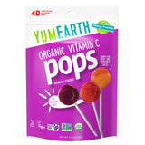 Yum Earth Organic Vitamin C, Assorted, 40 Pops