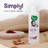 Mother Sparsh Nourishing Hair Oil w/ Walnut, Saffron & Rosemary 3.38fl.oz/100ml