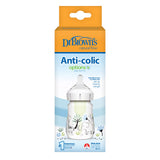 Dr. Brown's Anti-Colic Options+ Wide Neck Designer Bottle 5oz. رضاعه(150ml)