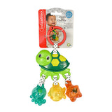 Infantino Jingle Sea Charms Turtle Rattle