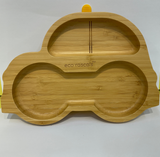 Eco Rascals Bamboo Suction Plate For Baby & Toddler