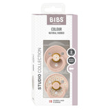 Bibs Colour  Studio Collection Round Nipple Pacifier Size 2