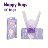 Nappy Bags Baby Powder Scented 100pcs.