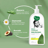 Mother Sparsh Plant Powered Baby Shampoo w/ Vitamin E, Aloe Vera & Coconut
