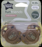 Tommee Tippee Fun Friends Orthodontic 18-36M (Rabbit/Dog)
