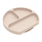 4baby Silicone 3 Section Plate w/ Lid طبق سيليكون