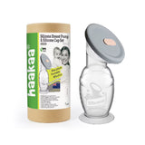 Haakaa Silicone Breast Pump & Silicone Cap Set Gen. 2 100mL
