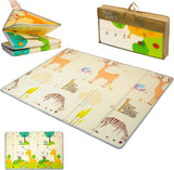 4baby Foldable Baby Playmat 50 width x 76.5 length بساط لعب للأطفال قابل للطي