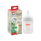 Pigeon SofTouch Anti-Colic Plastic Nursing Bottle (Plain)
