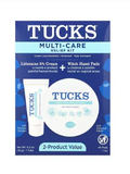 Tucks Multi-Care Relief Kit Lidocaine Cream + Witch Hazel Pads
