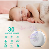 4baby White Noise Machine 30 Soothing Sounds آلة الضوضاء