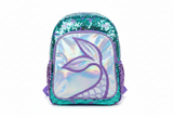 4B26 Mermaid 3pc Kids Backpack 14"
