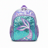 4B26 Mermaid 3pc Kids Backpack 14"