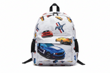 4B26 Cars 3pc Backpack 14"
