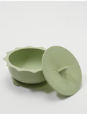 4baby Silicone Suction Bowl w/ Lid وعاء سيليكون مع غطاء