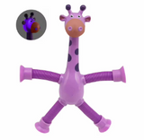 4Baby Telescopic Suction Cup Giraffe Toy لعبة