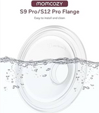 بديل Momcozy الأصلي S9 Pro/S12 Pro (شفة محكمة الغلق مزدوجة)