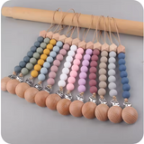 4Baby New Wood Pacifier Clip