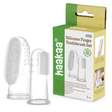 Haakaa SIlicone Finger Toothbrush Set 0m+