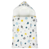 White & Gray Baby Sleeping Bag