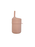 4baby Silicone Drinking Cup w/ Straw  كوب مع شفاط