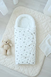 White & Grey Baby Snuggle Pod