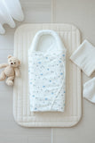 White & Grey Baby Snuggle Pod