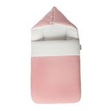 White & Gray Plain Baby Sleeping Bag