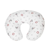 White & Gray Nursing Pillow