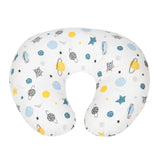 White & Gray Nursing Pillow