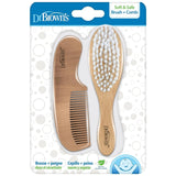 Dr. Browns Soft & Safe Brush + Comb طقم فرشاه ومشط