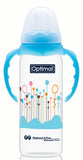 Optimal P.P. Slim Waist Feeding Bottle w/ Handle 240ml / 8oz 6m+