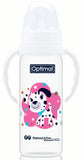 Optimal P.P. Slim Waist Feeding Bottle w/ Handle 240ml / 8oz 6m+