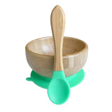 Mother Baby Food Bamboo Bowl