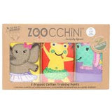 Zoocchini 3Pcs Organic Potty Training Pants Set 2-3Yrs سروال تدريب