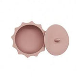 4baby Silicone Suction Bowl w/ Lid وعاء سيليكون مع غطاء