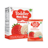 Hot Kid, Toddler Mum-mum Organic Rice Biscuits 12m+, 12 Packs, 2 Biscuits Each