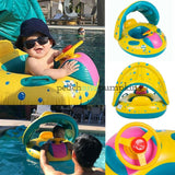 Summer Inflatable Baby Float 29x25in عوامة أطفال قابلة للنفخ