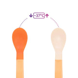 Baboo Thermal Sensitive Spoon 2pcs 4+m