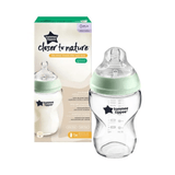 Tommee Tippee CTN Anti Colic Glass Bottle رضاعة زجاج