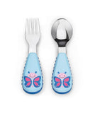 Skip Hop Zootensil Fork & Spoon مجموعة الطعام