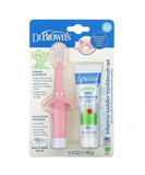 Dr Brown's Infant-to-Toddler Toothbrush Set مجموعة فرشاة الاسنان و المعجون