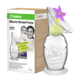 Haakaa Silicone Breast Pump 150ml & Flower Stopper
