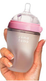 Como Tomo Baby Bottle 250mL رضاعة سيلكون