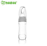Haakaa Silicone Baby Food Dispensing Spoon أداة إطعام