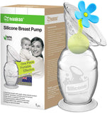 Haakaa Silicone Breast Pump 150ml & Flower Stopper