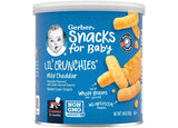 Gerber Snacks for Baby Lil Crunchies 1.48oz (42g) غيربر ليل كرانشيز